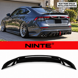 NINTE For 2023-2025 Honda Accord Rear Spoiler 11th Gen Accord Trunk Wing ABS R style