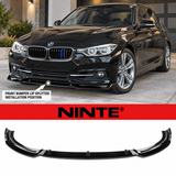NINTE Front Lip Splitter For 2013-2018 BMW 3 Series F30 NON M-Sport