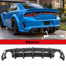 NINTE Rear Bumper Diffuser for 2020-2023 Dodge Charger Widebody – Aggressive Rear Aero
