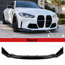 Charger l'image dans la galerie, NINTE  Front Bumper Lip Kit  For BMW G80 M3 G82 G83 M4 2021-2026 Front Bumper Lip Kit 3PC