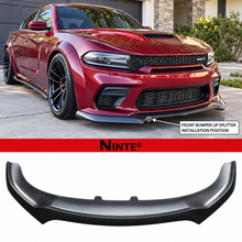 NINTE Front Bumper Lip Splitter for 2019-2021 Dodge Charger SRT Widebody – Aggressive Sport Aero