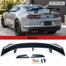 NINTE For 2016-2024 Chevy Camaro Rear Spoiler ZL1 1LE Style High Wing Spoiler Trunk Wing