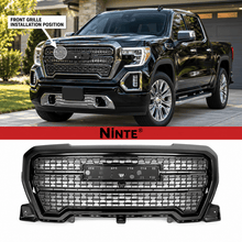 NINTE Denali Mesh Style Grille For 2019-2021 GMC Sierra 1500 ABS - NINTE
