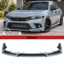 Load image into Gallery viewer, NINTE Front Lip For 2022-2024 Honda Civic Sedan/Hatchback Yofer V3 Style Bumper Spliter Chin - NINTE