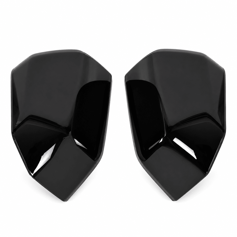 NINTE Mirror Caps for 2015-2020 Ford F-150, Non-Tow Top-Half Covers, 2-Piece - NINTE