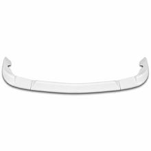NINTE Front Bumper Lip Splitter Kit Fit for Corvette C6 Base Model 2005-2013 Painted Gloss Black ABS Plastic 3-Piece ZR1 Style