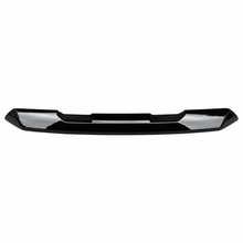 NINTE Front Upper Grille Hood Bulge Cover Molding Trim fit for 2022-2026 GMC Sierra 1500 Painted Gloss Black One Piece Overlay Sport Style Without Logo - NINTE