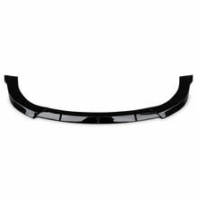 NINTE Front Lip Spoiler For 2014-2021 Jeep Grand Cherokee SRT/2018-2021 Trackhawk Front Bumper Lip Spoiler Splitter Guard Bodykit Glossy Black ABS 3Pcs - NINTE