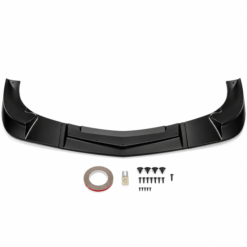NINTE ZR1-Style Front Bumper Lip Splitter for 2005-2013 Chevrolet Corvette C6 Base – Track-Inspired Aero - NINTE