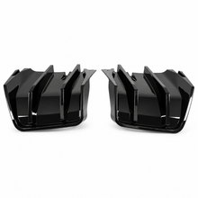 NINTE STG 3 Big Fin Rear Diffuser FOR 2014-2019 Chevrolet Corvette C7 Gloss Black