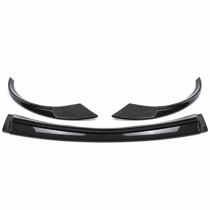 NINTE ZR1-Style Front Bumper Lip Splitter for 2005-2013 Chevrolet Corvette C6 Base – Track-Inspired Aero - NINTE