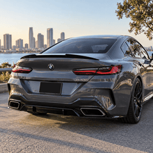 NINTE Side Skirts Splitter Rocker Panels Fit for BMW 8 Series G14 G15 840i M850i 2018+ Painted Gloss Black One Piece AC Style Without Logo - NINTE