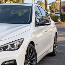 NINTE M Style Mirror Caps Replacement For 2014up Infiniti Q50 Q60 Q70 QX30 - NINTE
