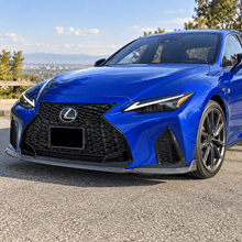 NINTE V-Style Front Bumper Lip Splitter for 2021-2025 Lexus IS300/IS350 F Sport – Aggressive Sport Aero - NINTE