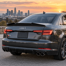 NINTE For 2017-2024 Audi A4 S4 B9 ABS Highkick M4 Style Rear Spoiler Trunk Spoiler Wing - NINTE