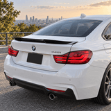 NINTE For 2014-2020 BMW 4 Series F36 430i 435i 440i Gran Coupe 4 Door M4 Style Rear Spoiler Trunk Wing Splitter