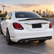 NINTE PSM Style Rear Spoiler For 2015-2020 Mercedes Benz W205 C Class 4door