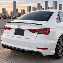 NINTE For 2013-2020 Audi A3 S3 RS3 Sedan 4 Door Trunk Spoiler Wing ABS Painted Accessories Exterior - NINTE
