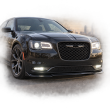NINTE For 2015-2023 Chrysler 300 C S SRT Front lip ABS Painted 1 Piece Style Front Bumper Lip Splitter