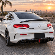 NINTE PSM Style Rear Spoiler For 2017-2021 Mercedes Benz W205 Coupe Truck Wing - NINTE