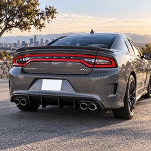 NINTE For 2015-2023 Dodge Charger Quad Exhaust Rear Diffuser NOT for Wide body - NINTE