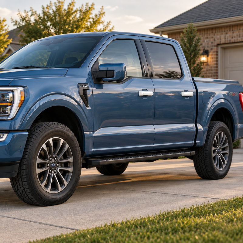 NINTE Door Handle Cover Trim for 2021-2026 Ford F-150 & Bronco – Smart-Key Fitment Options