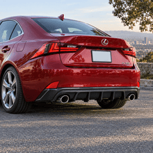 NINTE Shark-Fin Rear Bumper Diffuser for 2014-2016 Lexus IS250/IS350 – Aggressive Rear Aero - NINTE