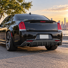NINTE Shark-Fin Rear Bumper Diffuser for 2015-2023 Chrysler 300 SRT – Aggressive Rear Aero