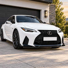 NINTE V-Style Front Bumper Lip Splitter for 2021-2025 Lexus IS300/IS350 F Sport – Aggressive Sport Aero - NINTE