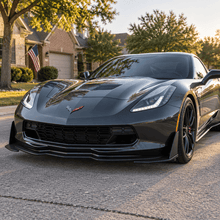 NINTE Stage 3 Front Bumper Lip & Winglet Kit for 2014-2019 Chevrolet Corvette C7 Stingray – Track-Inspired Aero - NINTE