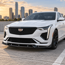 NINTE Front Lip For 2020-26 Cadillac CT4 Front Bumper Splitter - NINTE