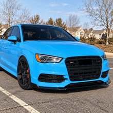 NINTE Front Bumper Lip For 2014-2016 Audi S3 A3 S Line Painted Spoiler Splitter - NINTE