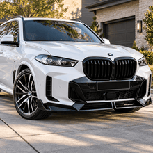 NINTE MP-Style Front Bumper Lip Splitter for 2024-2026 BMW G05 X5 M Sport LCI – Aggressive Sport Aero - NINTE