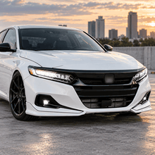 NINTE Hood Grill Cover with Eyelid Cover For 2021-2022 Honda 10.5th Gen Accord - NINTE