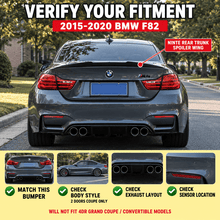 NINTE Rear Trunk Spoiler Wing for 2014-2020 BMW F82 M4 Coupe – Aggressive Sport Profile - NINTE