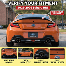 NINTE High-Kick Duckbill Rear Trunk Spoiler for 2022-2026 Toyota GR86 & Subaru BRZ – Sport Profile - NINTE