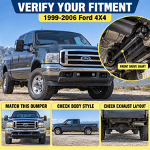NINTE For 1999-2006 Ford 4X4 F-250 F-350 Super Duty 00-03 Excursion Diesel Front Drive Shaft - NINTE