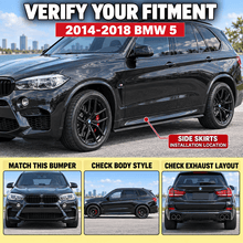 NINTE MP Style Side Skirts For 2014-2018 BMW 5 Series X5 F15 X6 F16 X5M F85 X6M F86 - NINTE