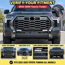 NINTE For 2022-2026 Toyota Tundra Ice Cap Front Bumper Grille Trim Molding Surround - NINTE
