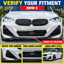 NINTE MP style Front Lip For 2022-2026 BMW G42 Coupe 220i 230i M240i