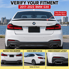 NINTE MP style SpoilerFor 2017-2023 BMW G30 520d 530i 540i F90 M5 Trunk Wing - NINTE