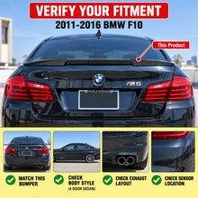 NINTE Rear Spoiler For 2011-2016 BMW F10 5-Series M4 Style Trunk Lip Spoiler Wing