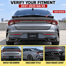 NINTE R Style Duckbill Rear Spoiler for 2021- 2025 KIA K5 LX LXS GT EX - NINTE