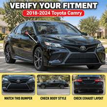 NINTE Side Mirror Cover Caps for 2018-2024 Toyota Camry – Sleek Sport Overlay Pair - NINTE