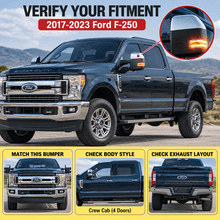 NINTE Tow Mirror Cover Caps for 2017-2023 Ford F-250/F-350 Super Duty – Sport Overlay Pair - NINTE