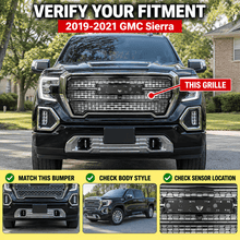 NINTE Denali Mesh Style Grille For 2019-2021 GMC Sierra 1500 ABS - NINTE