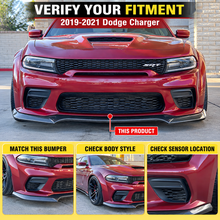 NINTE Front Bumper Lip Splitter for 2019-2021 Dodge Charger SRT Widebody – Aggressive Sport Aero