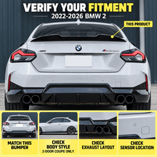 NINTE For 2022-2026 BMW 2 Series Coupe G42 G87 M2 220i 230i M240i Rear Spoiler - NINTE