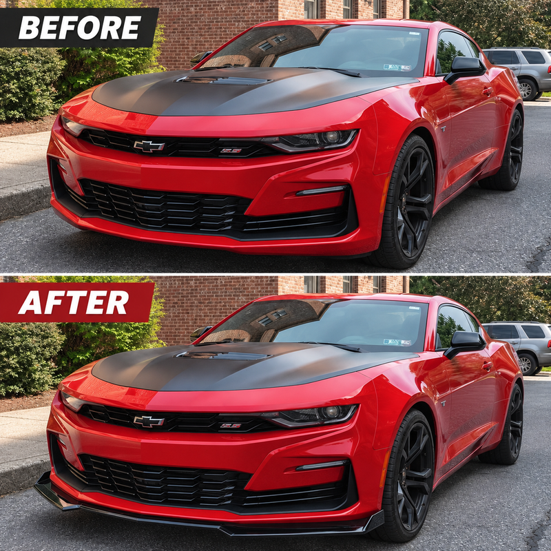 NINTE Front Lip For 2016-2024 Chevy Camaro SS/ 2019-2024 LT LS RS
