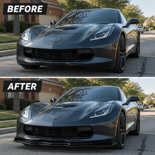 NINTE Stage 3 Front Bumper Lip & Winglet Kit for 2014-2019 Chevrolet Corvette C7 Stingray – Track-Inspired Aero - NINTE